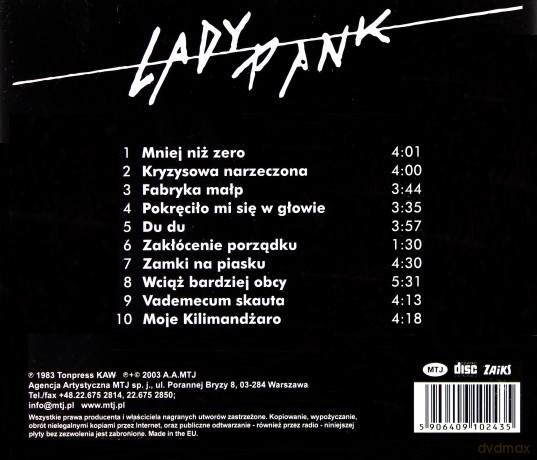 Lady Pank: Lady Pank [CD]