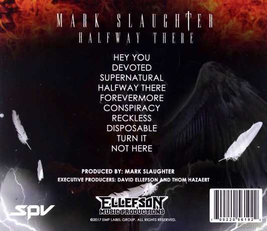 Mark Slaughter: Halfway There [CD]