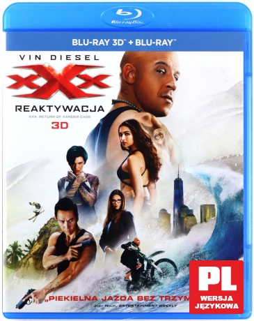 xXx: Reaktywacja [Blu-Ray 3D]+[Blu-Ray]