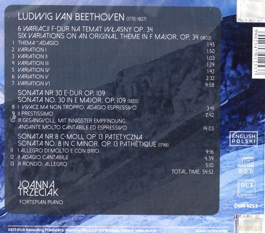 Joanna Trzeciak: Ludwig van Beethoven [CD]