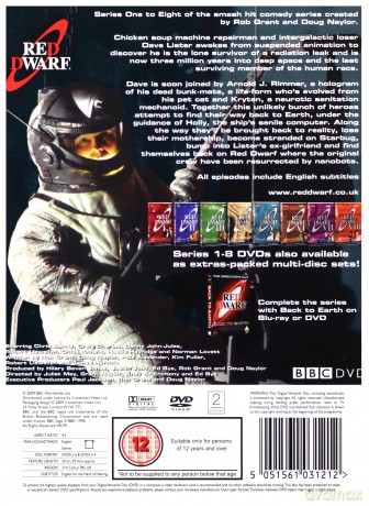 Red Dwarf Series 1-8 [10DVD]