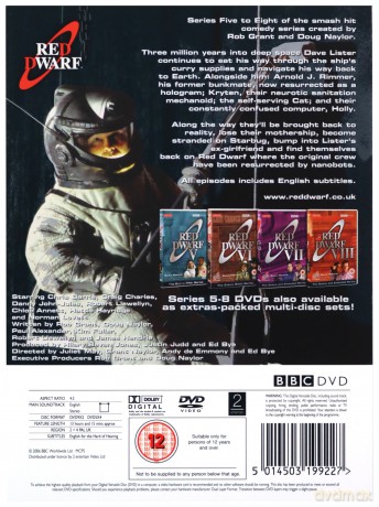 Red Dwarf Series 1-8 [10DVD]