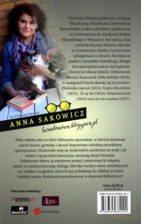 Żółta Tabletka Plus - Anna Sakowicz [KSIĄŻKA]