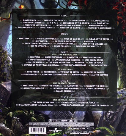 Edguy: Monuments (earbook) [4CD]+[DVD]