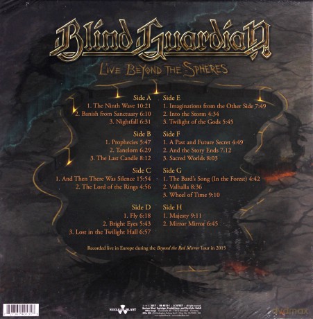 Blind Guardian: Live Beyond The Spheres [BOX] [4xWinyl]