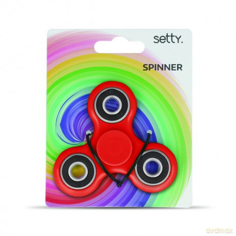 Hand Fidget Spinner czerwony