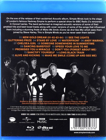 Simple Minds: Acoustic In Concert [Blu-Ray]