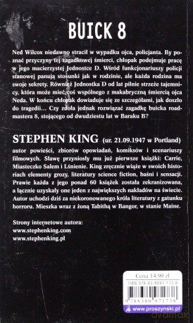 Buick 8 (pocket) - Stephen King [KSIĄŻKA]