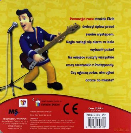 Elvis z gitarą. Strażak Sam [KSIĄŻKA]