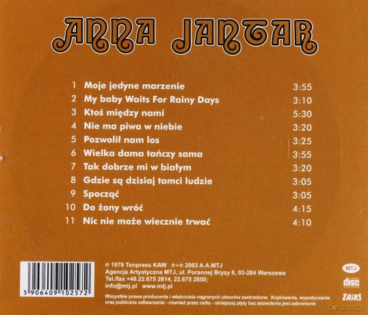 Anna Jantar: Anna Jantar [CD]
