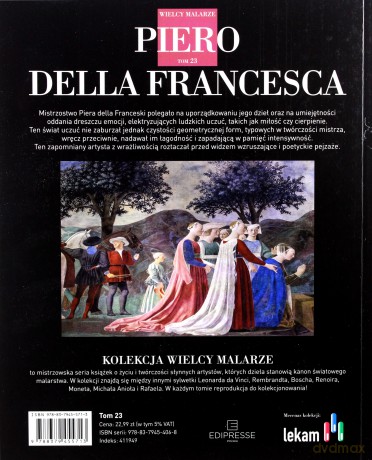 Piero Della Fransceso. Wielcy malarze (Tom 23) [KSIĄŻKA]