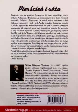 Pierścień i róża - William Makepeace Thackeray [KSIĄŻKA]