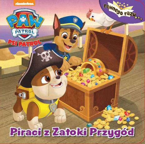 Piraci z Zatoki Przygód Psi Patrol [KSIĄŻKA]