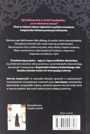 Sekrety księżniczki (pocket) - Jean Sasson [KSIĄŻKA]