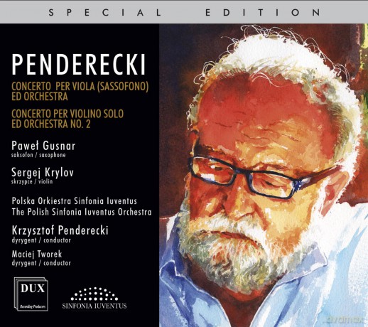 Krzysztof Penderecki Concerto Per Viola (sassofono) ed Orchestra, Concerto Per Violino Solo ed Orchestra No. 2 Metamorphosen [CD]