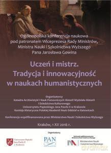 Uczeń i mistrz. Tradycja i innowacyjność w naukach humanistycznych [2DVD]