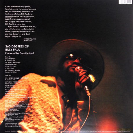 Billy Paul: 360 Degrees Of Billy Paul [Winyl]