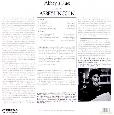 Abbey Lincoln: Abbey Is Blue [Winyl]