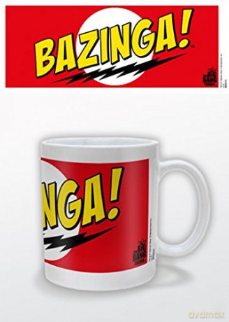 Big Bang Theory: Bazinga Red Kubek