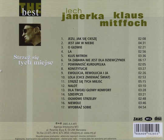 Lech Janerka / Klaus Mitffoch: The Best - Strzeż Się Tych Miejsc [CD]