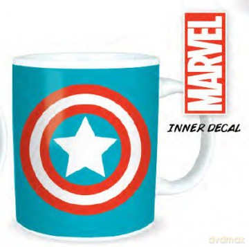 Marvel: Captain America Logo Kubek