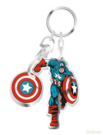 Marvel: Captain America Trolley Coin Keyring