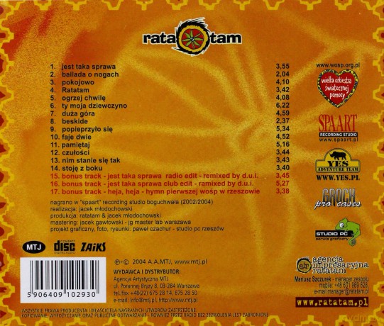 Ratatam: Jest taka sprawa... [CD]