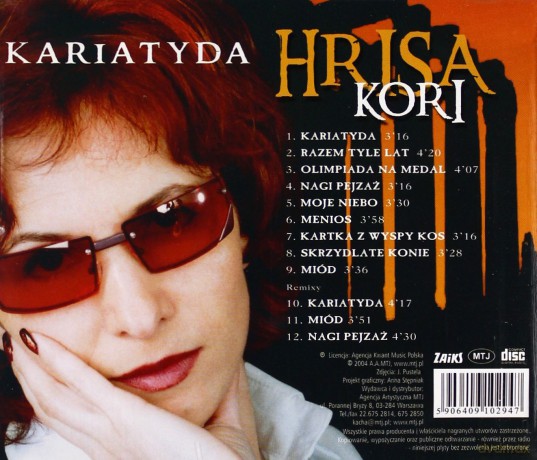Kori Hrisa: Kariatyda [CD]