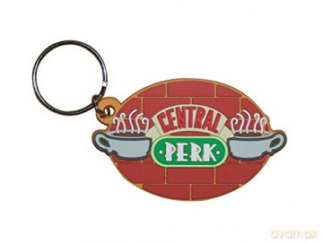 Friends: Central Perk Rubber Keyring