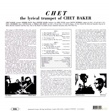 Chet Baker: Chet [Winyl]