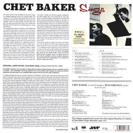 Chet Baker: Chet Baker Sings [Winyl]