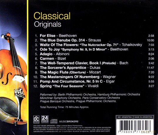 Classical - Originals [CD]