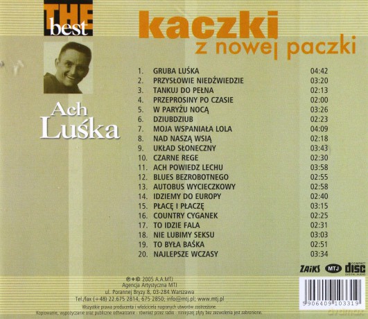 Kaczki Z Nowej Paczki: The Best - Ach Luśka [CD]