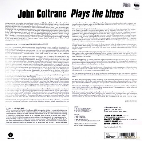 John Coltrane: Coltrane Plays The Blues [Winyl]