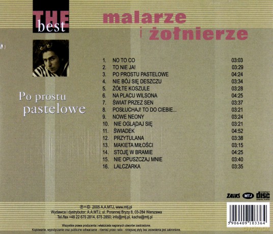Malarze i Żołnierze: The Best - Po Prostu Pastelowe [CD]