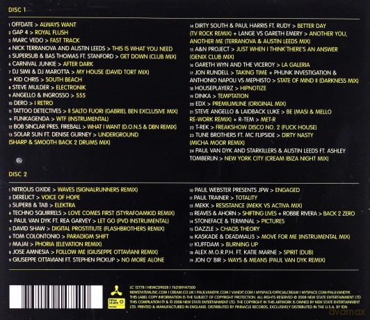 Cream Ibiza Paul Van Dyk [2CD]