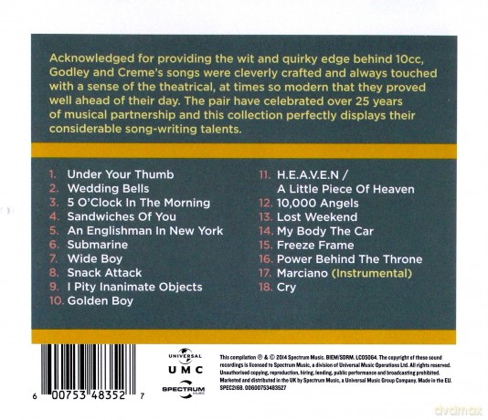 Godley & Creme: Cry: The Very Best Of [CD]