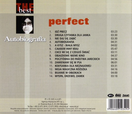 Perfect: The Best - Autobiografia [CD]
