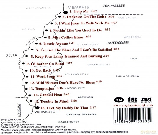 Magda Piskorczyk: Blues Travelling [CD]
