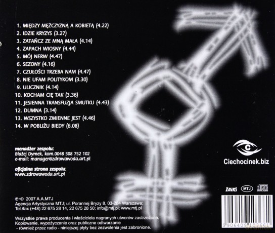 Zdrowa Woda: Między mężczyzną a kobietą [CD]
