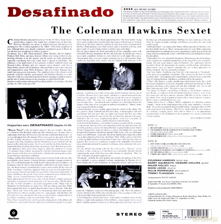 Coleman Hawkins: Desafinado [Winyl]