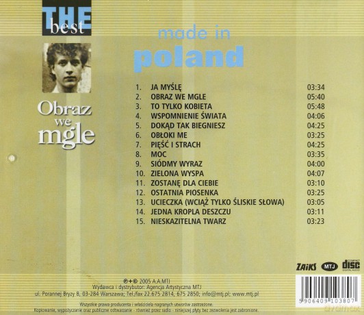 Made In Poland: The Best - Obraz We Mgle [CD]