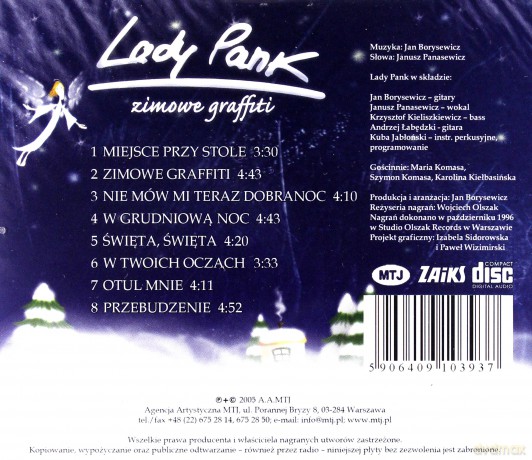 Lady Pank: Zimowe graffiti [CD]