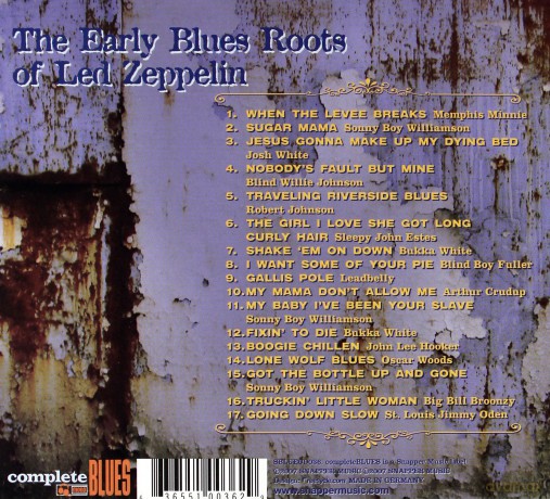 Early Blues Roots Of Led Zeppelin [CD]