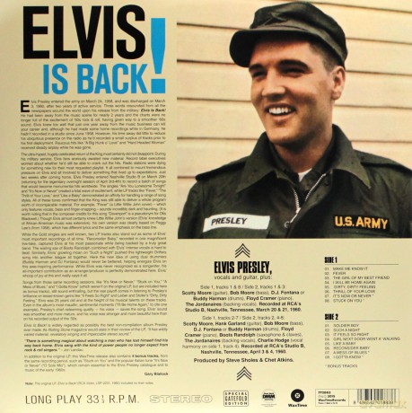 Elvis Presley: Elvis Is Back [Winyl]