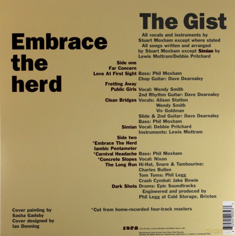 Gist: Embrace The Herd [Winyl]