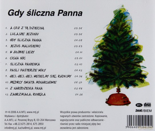 Anna Jurksztowicz: Gdy śliczna Panna [CD]
