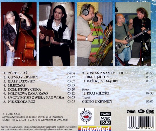 Jan Wojdak & Wawele: Żółte plaże [CD]