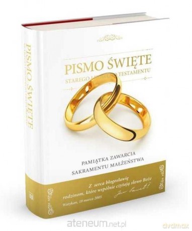 Biblia domowa 2017 Pamiątka Sakramentu Małżeństwa [KSIĄŻKA]