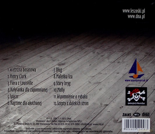 Paweł Leszoski & Dna: Szepty z dalekich stron... [CD]